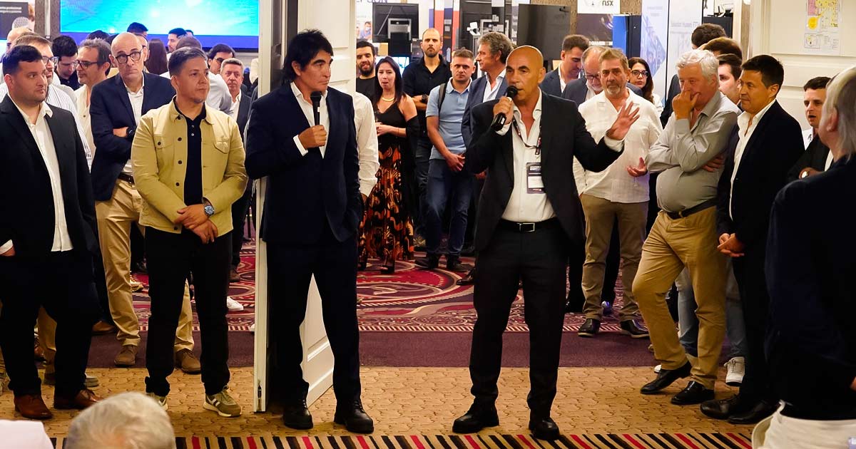 Feferico Freitag, CEO de Solution Box, y Guillermo Tesouro, Director Comercial en Solution Box