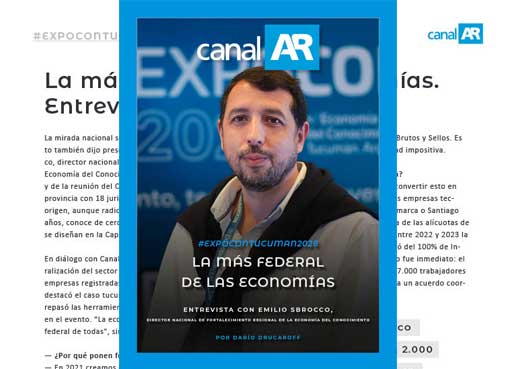 La más federal de las economías. Entrevista con Emilio Sbrocco