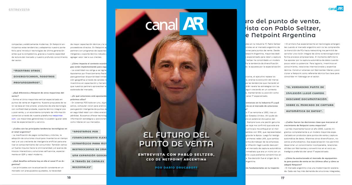 Entrevista con Pablo Seltzer en la Revista Digital CanalAR