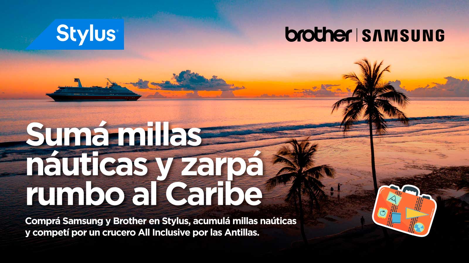 Stylus lanza Millas Caribeñas, junto a Samsung y Brother