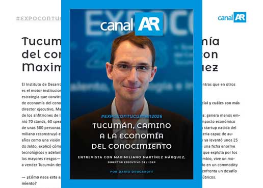 Economía del conocimiento en Tucumán: el balance de Martínez Márquez