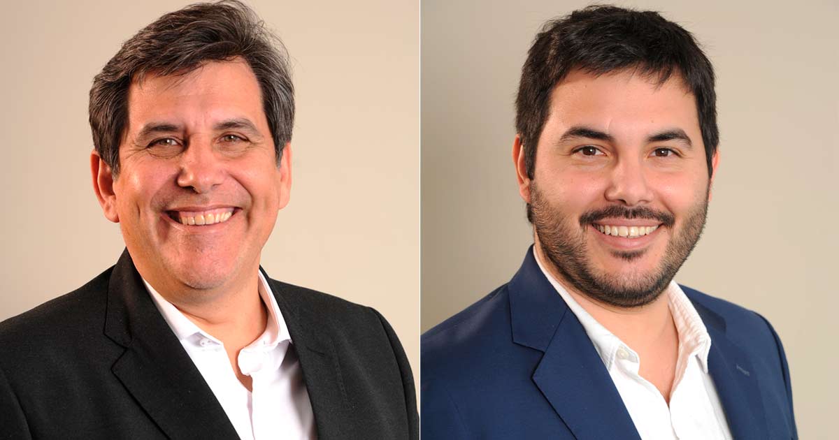 Anbal Carmona, Presidente y CEO de Unitech, y Lautaro Carmona, Director de Estrategia de Unitech