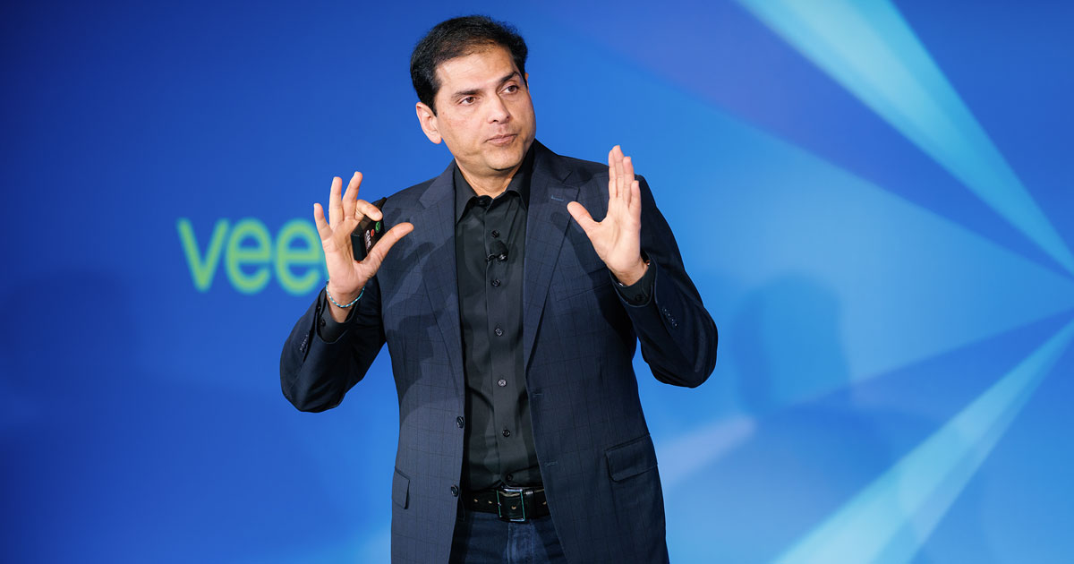 Rehan Jalil, presidente de Productos y Tecnología de Veeam